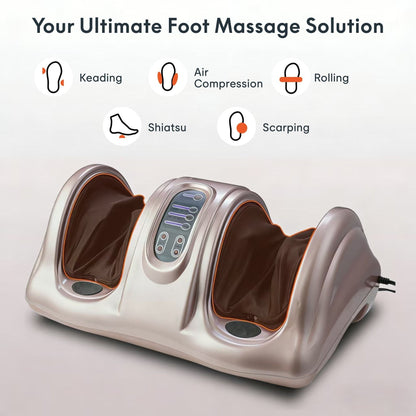 Premium Foot Massager with Remote Control – Deep Kneading and Rolling Massage for Feet, Ankles, Calves, and Legs – Pain Relief & Circulation Boost, Perfect Gift for Men, Women, Parents New Era Fashion LLc