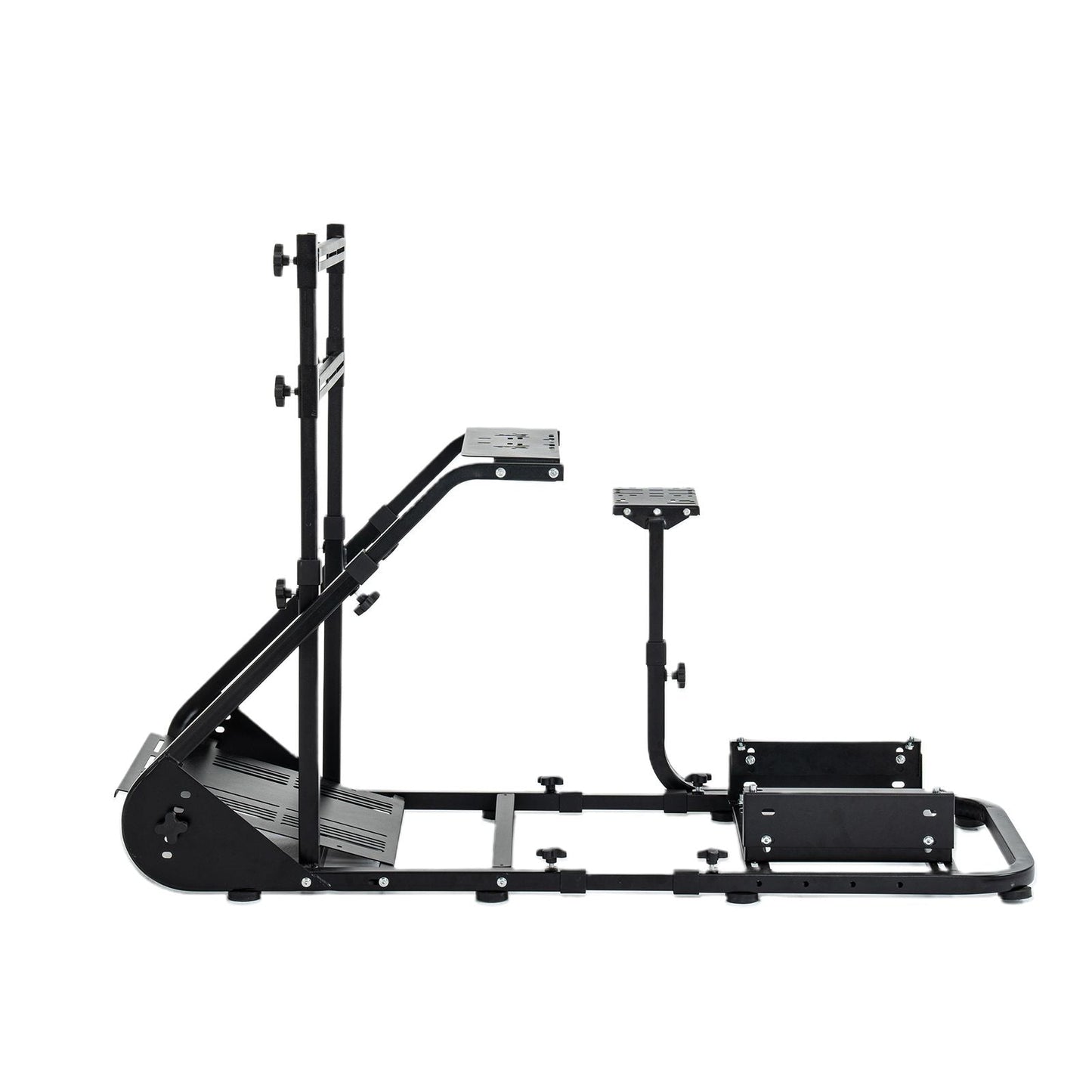 Enhanced and stable racing wheel cockpit, compatible with Fanatec, PXN, Thrustmaster, and Logitech adjustable driving simulators, excluding handbrake, pedals, and monitor -No self pick up New Era Fashion LLc