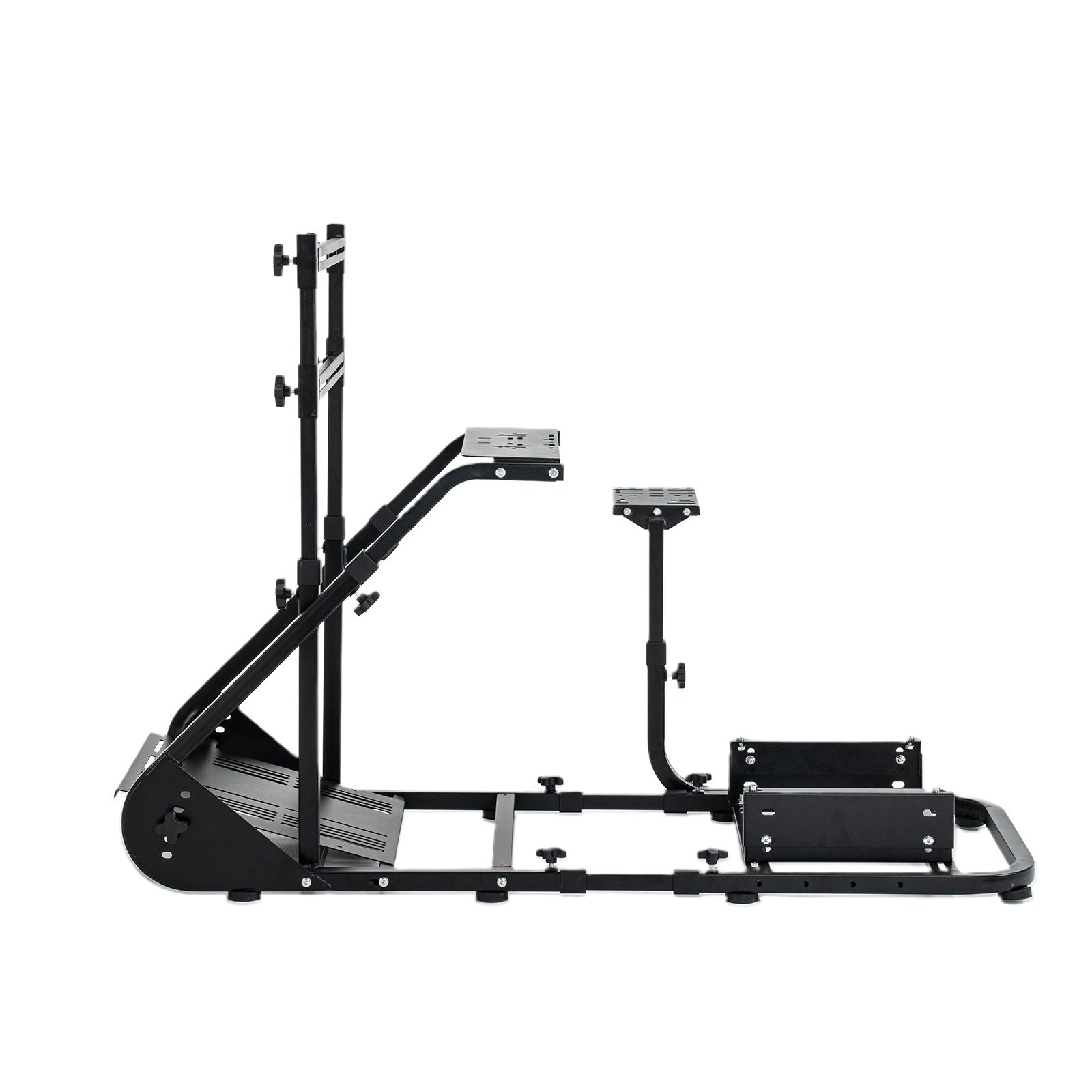 Enhanced and stable racing wheel cockpit, compatible with Fanatec, PXN, Thrustmaster, and Logitech adjustable driving simulators, excluding handbrake, pedals, and monitor -No self pick up New Era Fashion LLc