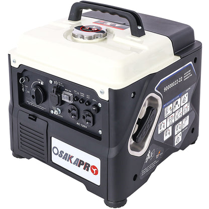 Portable Inverter Generator,1200W ultra-quiet gas engine, EPA Compliant, Eco-Mode Feature, Ultra Lightweight for Backup Home Use & Camping New Era Fashion LLc