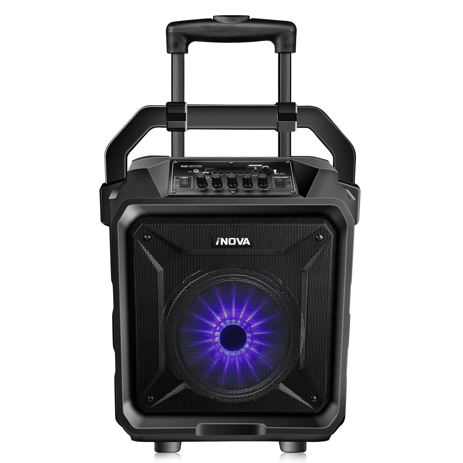 Portable Wireless Party Speaker with Disco Lighting New Era Fashion LLc