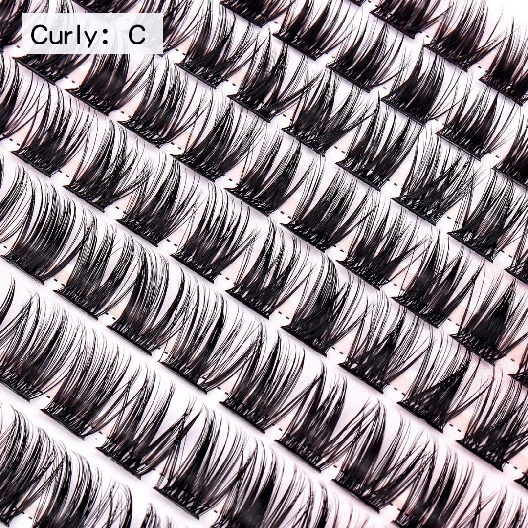 2026 Hottest New Product: False Eyelashes -  Azenlo Beginner's DIY Eyelash Extension Kit, 120 Clusters Of Large-capacity False Eyelashes, Includes Glue, Tweezers, and Complete Tool Set New Era Fashion LLc