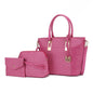 MKF Collection Shonda 3PC Tote with Cosmetic Pouch & Wristlet by Mia k New Era Fashion LLc