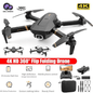 4DRC V4 Drone with 1080P HD Camera for Adults and Kids, Foldable Quadcopter with Wide Angle FPV Live Video, Trajectory Flight, App Control,Optical Flow, Altitude Hold and 2 Modular Batteries New Era Fashion LLc