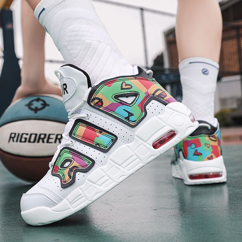 New men's and women's trend fashion personality basketball sneakers fashion match men's sneakers 5 colors New Era Fashion LLc