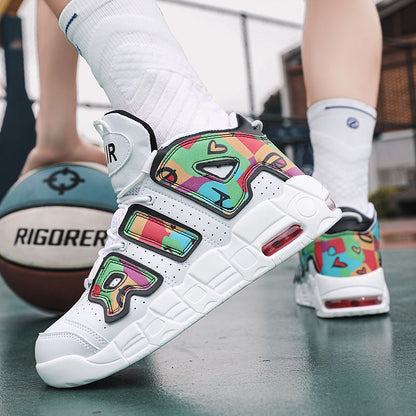 New men's and women's trend fashion personality basketball sneakers fashion match men's sneakers 5 colors New Era Fashion LLc