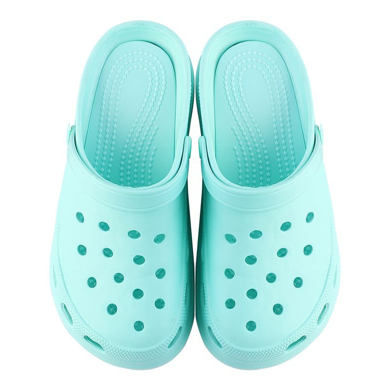 Beach summer thick soled hole shoes Baotou sandals Women's outdoor slope heel with accessories Garden shoes wholesale New Era Fashion LLc