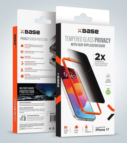 Tempered Glass Screen Protector w/Applicator made for iPhone 17 Air New Era Fashion LLc