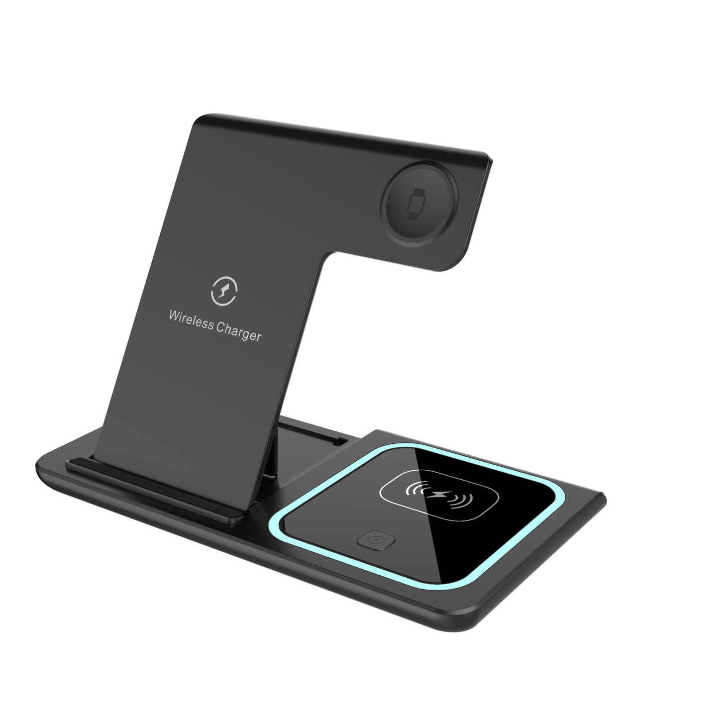 3 In 1 Fast Charging Station; Folding Wireless Charger Stand For IPhone 14; 13; 12; 11/Pro/Max/Mini/Plus; X; XR; XS/Max; SE; 8/Plus; Apple Watch 1-8; Airpods 3/2/Pro New Era Fashion LLc