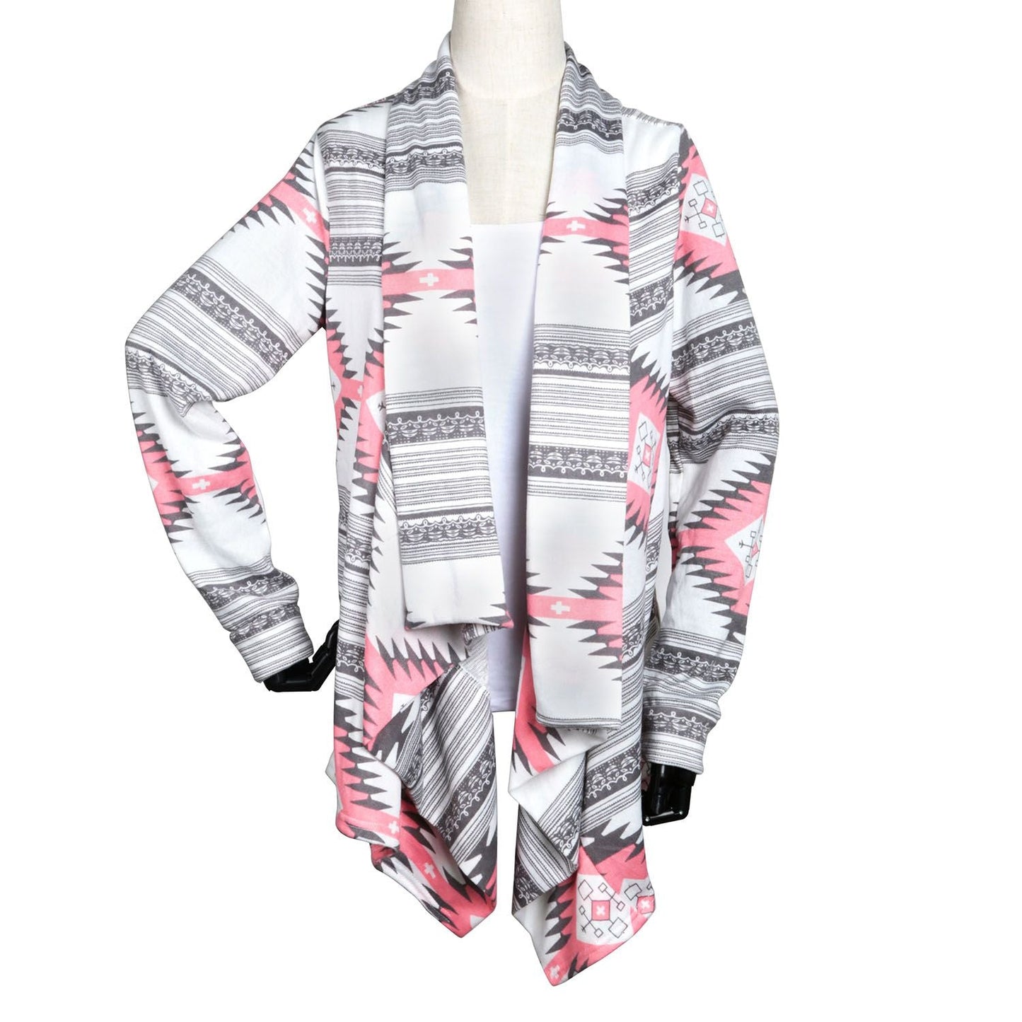 Women Open Front Cardigan Long Sleeve Shawl Neck Breathable Cardigan Well Collection New Era Fashion LLc