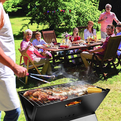 Portable BBQ Barbecue Grill Foldable Charcoal Grill Camping Garden Outdoor Travel New Era Fashion LLc