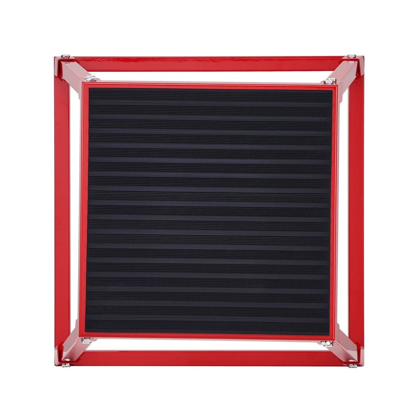 Plyometric Jump Box, 12 Inch Plyo Box, Steel Plyometric Platform and Jumping Agility Box, Anti-Slip Fitness Exercise Step Up Box for Home Gym Training, Conditioning Strength Training, Red New Era Fashion LLc