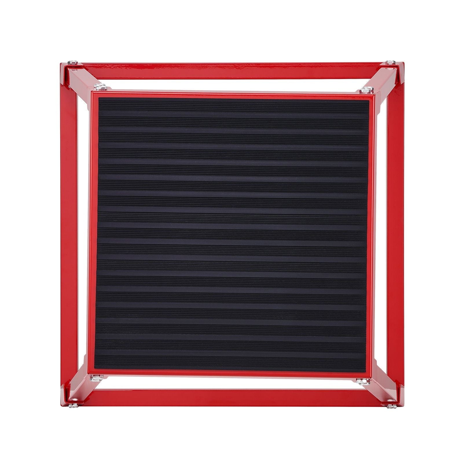 Plyometric Jump Box, 12 Inch Plyo Box, Steel Plyometric Platform and Jumping Agility Box, Anti-Slip Fitness Exercise Step Up Box for Home Gym Training, Conditioning Strength Training, Red New Era Fashion LLc