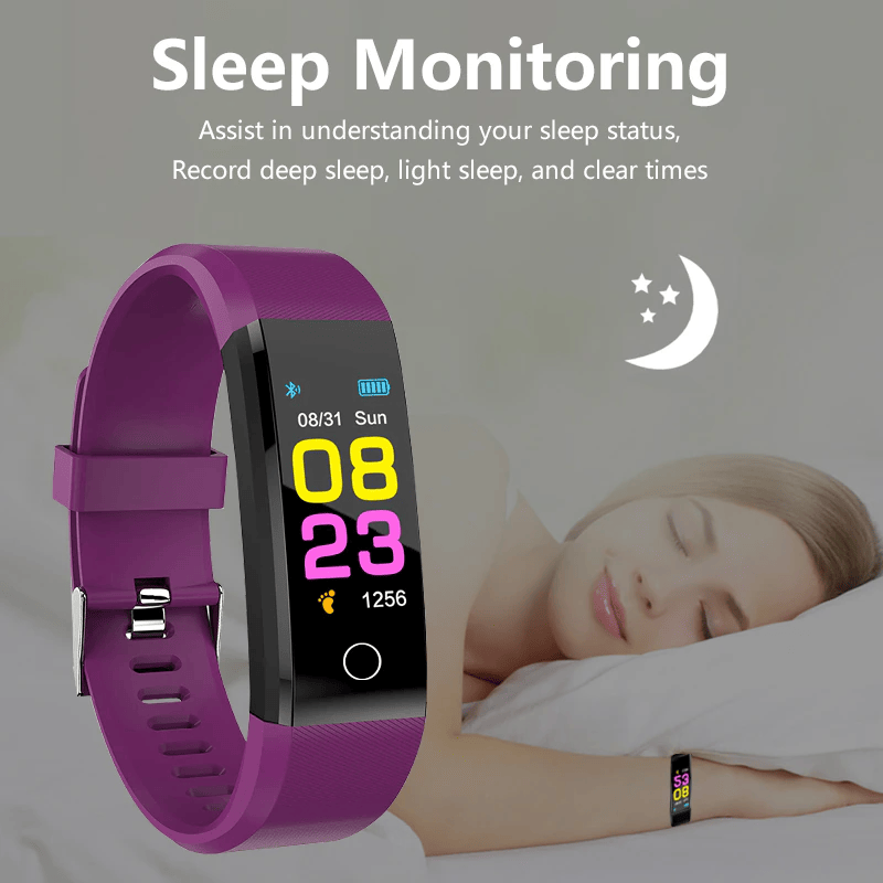 Fitness Smart Watch Activity Tracker Heart Rate For Women Men Oxygen BP Monitor New Era Fashion LLc