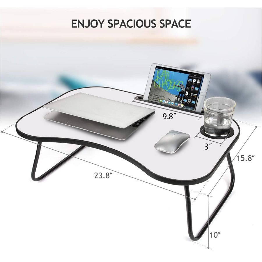 Laptop Stand for Bed ,Portable Lap Desk,23.8"*15.8"*10" New Era Fashion LLc