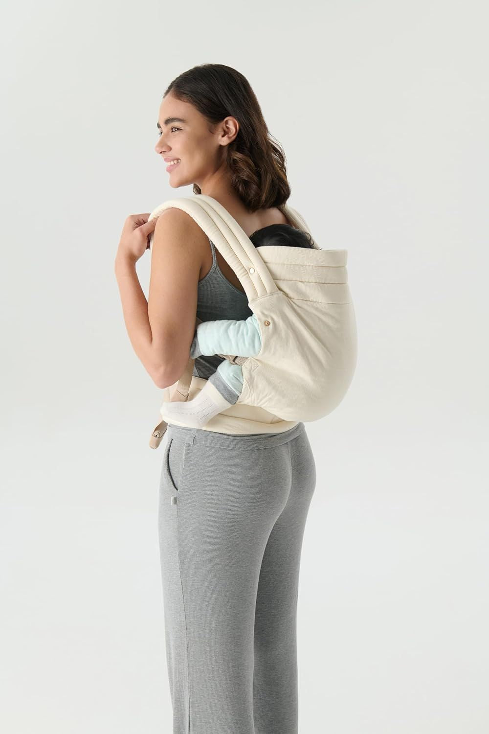 Ergonomic Baby Carrier Newborn to Toddler, Lightweight & Breathable Cotton Infant Carrier for Hands Free Comfort New Era Fashion LLc
