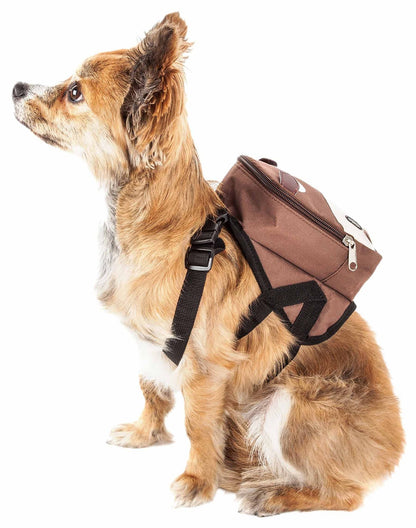 Pet Life 'Mooltese' Large-Pocketed Compartmental Animated Dog Harness Backpack New Era Fashion LLc