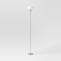 Torchiere Floor Lamp Black Minimalist Standing Light with 3-Way Switch Light Bulbs Not Included New Era Fashion LLc