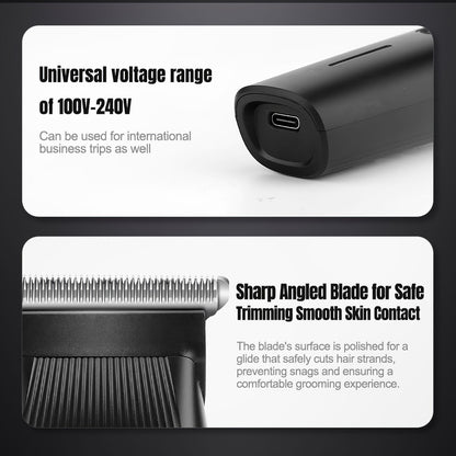 Beard Trimmer, 3 in 1 Hair Clippers and Mens Grooming Kit, Face, Nose, Ear Hair Trimmer - Black New Era Fashion LLc