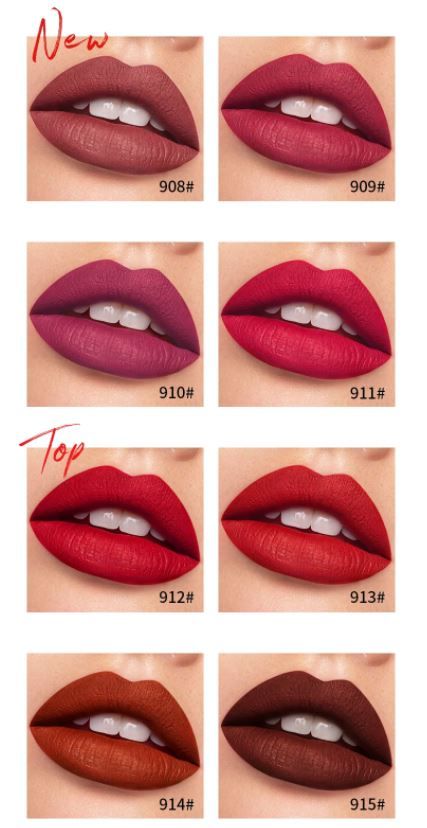 PUDAIER® Mini Capsule Matte Liquid Lipstick - Color #900 New Era Fashion LLc