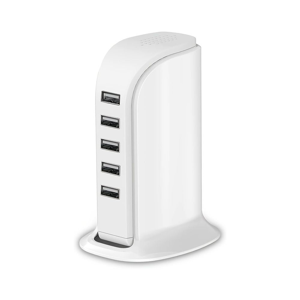 1pc USB Charger; Multi-Device Charging Station; Fast Charging Block; USB Charging Hub With Multi-Ports For IPhone; IPad; Kindle; Travel Accessories New Era Fashion LLc