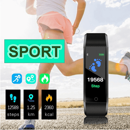 Fitness Smart Watch Activity Tracker Heart Rate For Women Men Oxygen BP Monitor New Era Fashion LLc