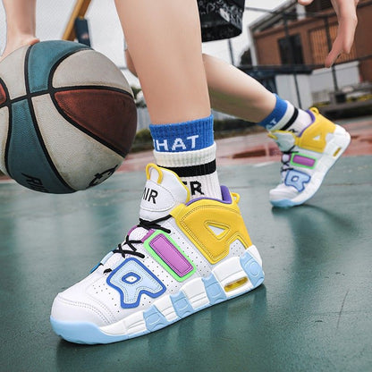 New men's and women's trend fashion personality basketball sneakers fashion match men's sneakers 5 colors New Era Fashion LLc