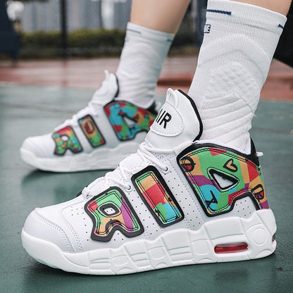 New men's and women's trend fashion personality basketball sneakers fashion match men's sneakers 5 colors New Era Fashion LLc