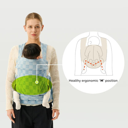 Ergonomic Baby Carrier Newborn to Toddler, Lightweight & Breathable Cotton Infant Carrier for Hands Free Comfort New Era Fashion LLc