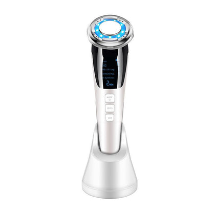 EMS Micro Current Beauty Instrument Hot And Cold Photon Rejuvenation Facial Beauty Device Anti-Aging Whitening Skin Care New Era Fashion LLc