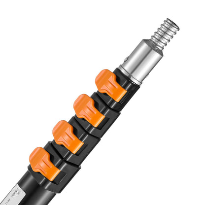 Telescoping Pole, 6 to 24 FT Pole, Extension Multi-Purpose Pole, Sturdy Aluminum Alloy Paint Extendable Pole with Flip-Lock Design, Telescopic Pole for Painting, Dusting and Cleaning New Era Fashion LLc
