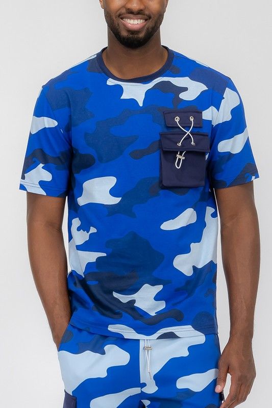Weiv Full Camo Short Sleeve TShirt New Era Fashion LLc