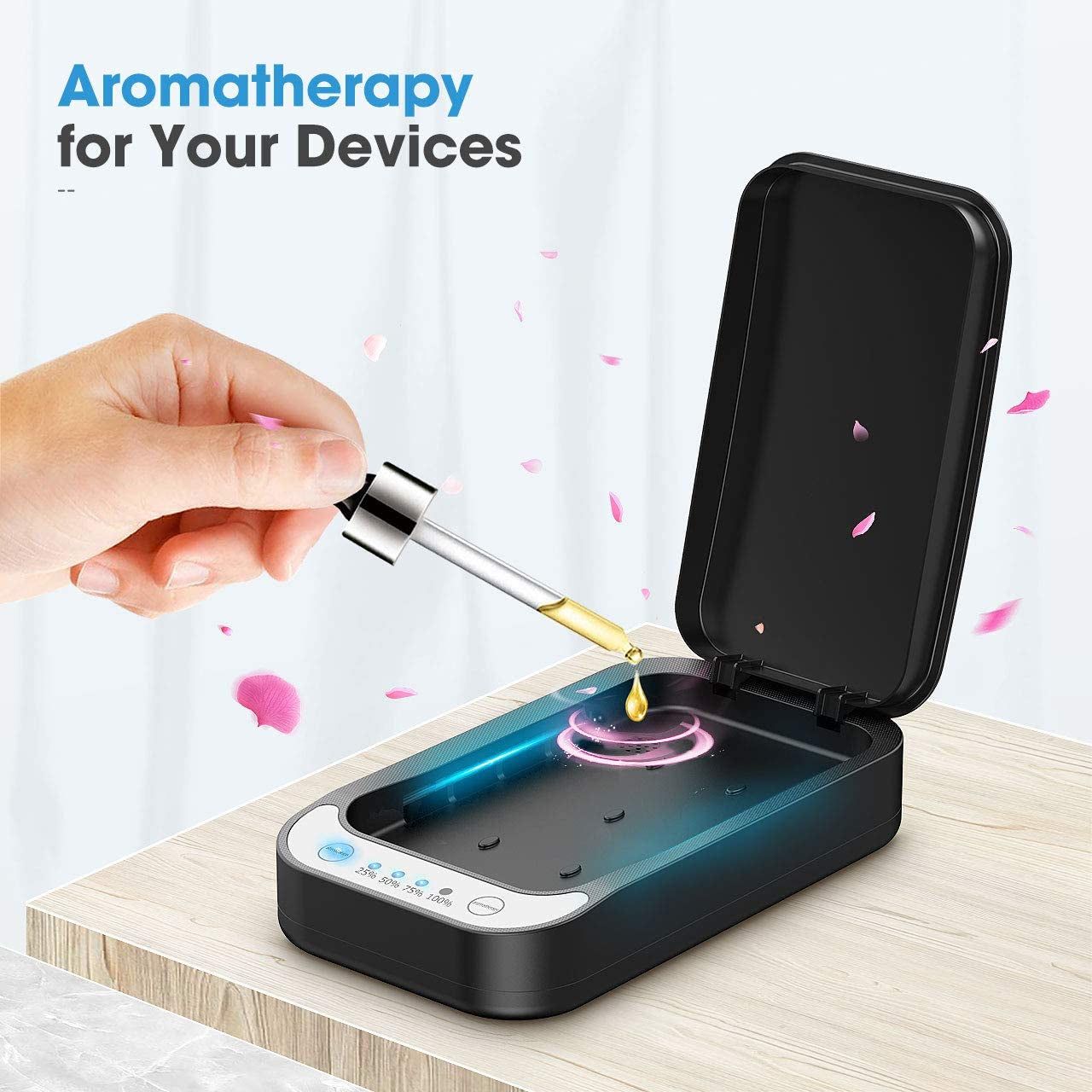 SaniCharge 3 in 1 Sanitize And Charge Your Cellphone Also Enjoy Aromatherapy New Era Fashion LLc