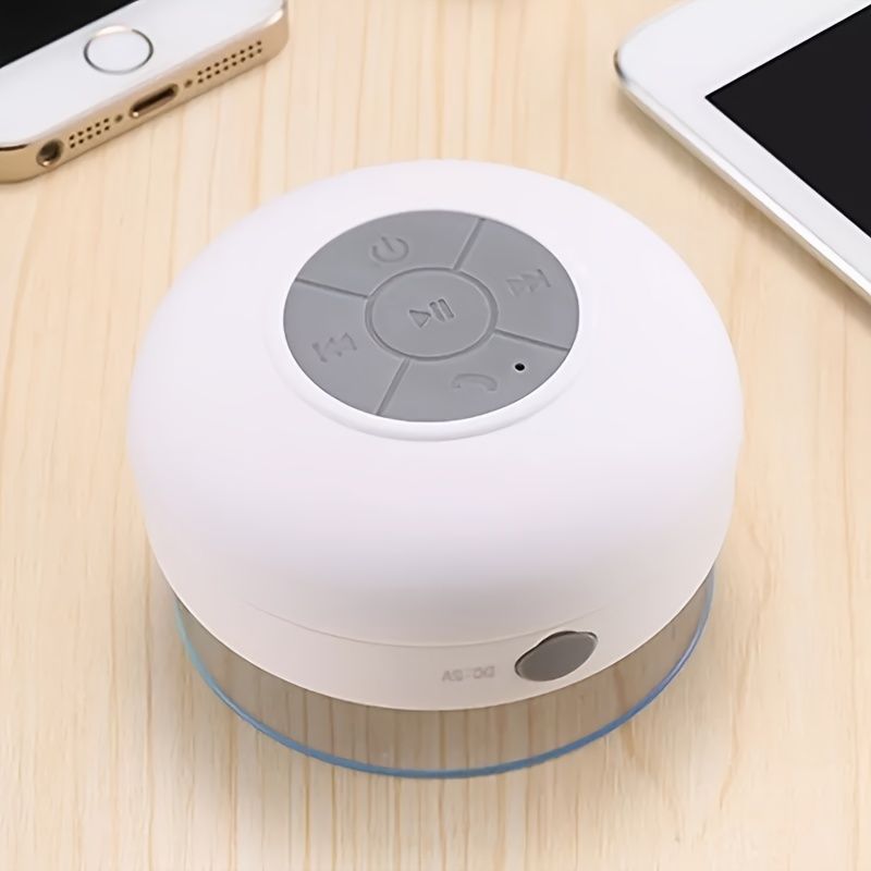 1PC Portable Speaker Wireless Waterproof Shower Speakers For Phone Subwoofer Hand Free Car Speaker Loudspeaker New Era Fashion LLc