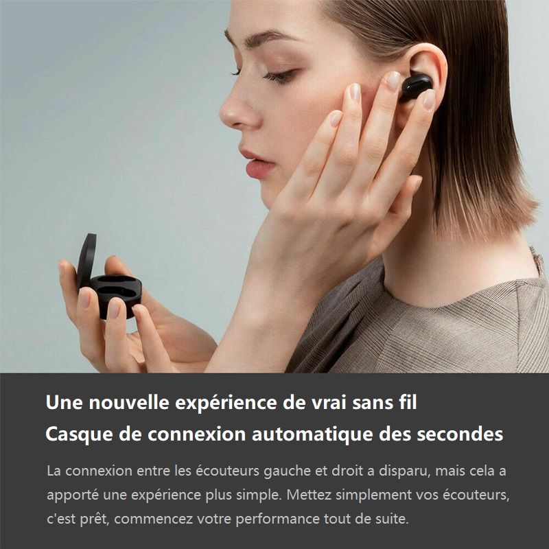Bluetooth Wireless Headphones with Mic Sports Waterproof TWS Bluetooth Earphones Touch Control Wireless Headsets Earbuds Phone New Era Fashion LLc