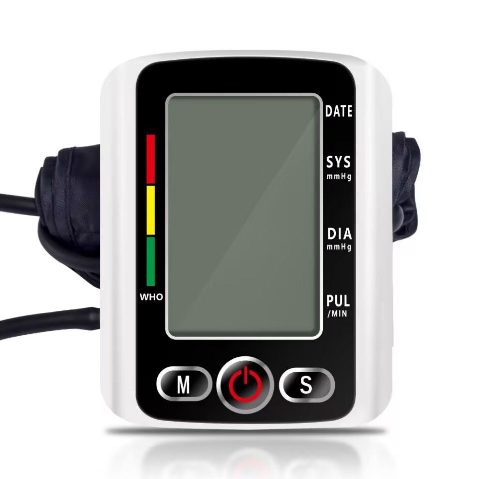 Wireless Digital Blood Pressure Monitor with LCD Display & Voice Alerts for Accurate Readings at Home New Era Fashion LLc