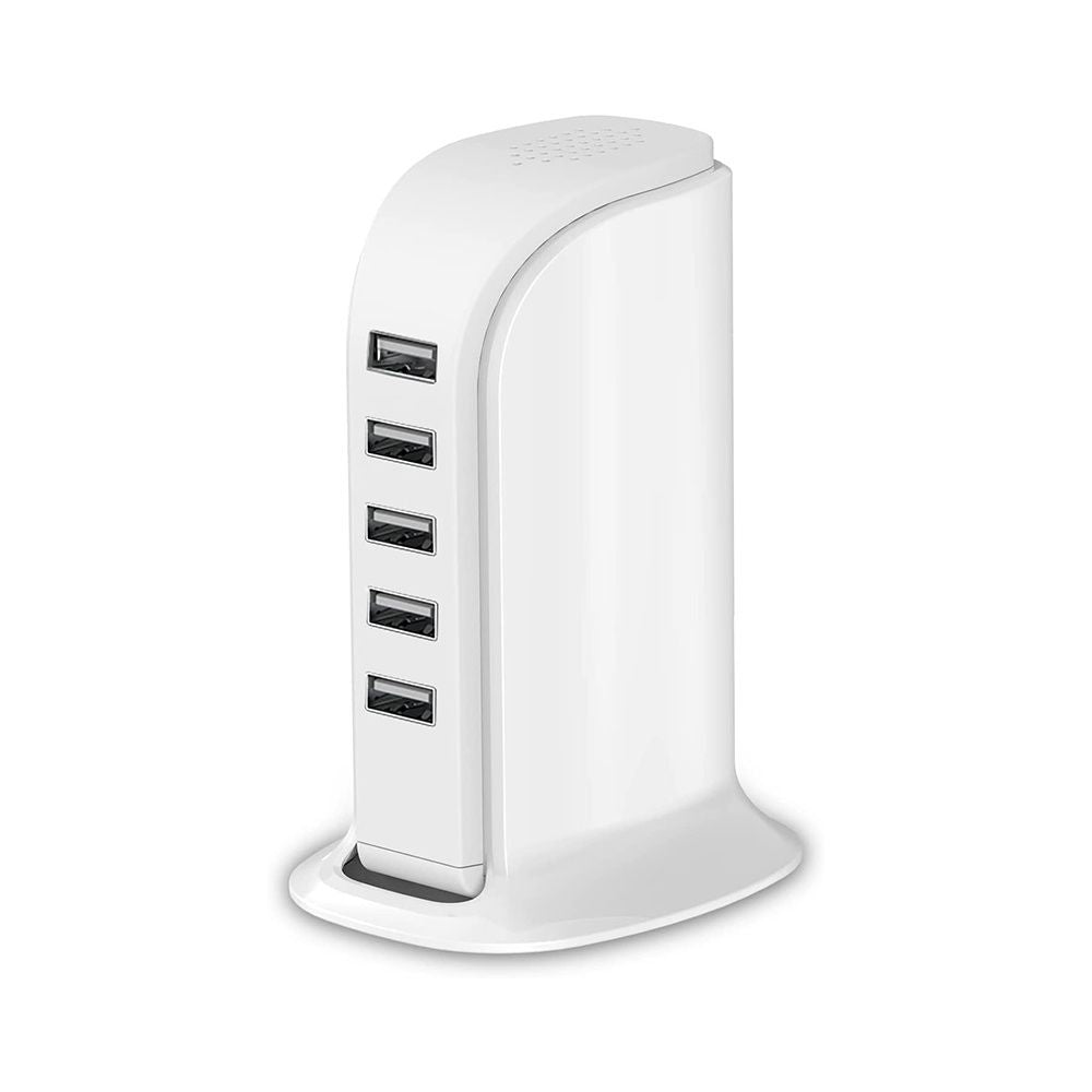 1pc USB Charger; Multi-Device Charging Station; Fast Charging Block; USB Charging Hub With Multi-Ports For IPhone; IPad; Kindle; Travel Accessories New Era Fashion LLc