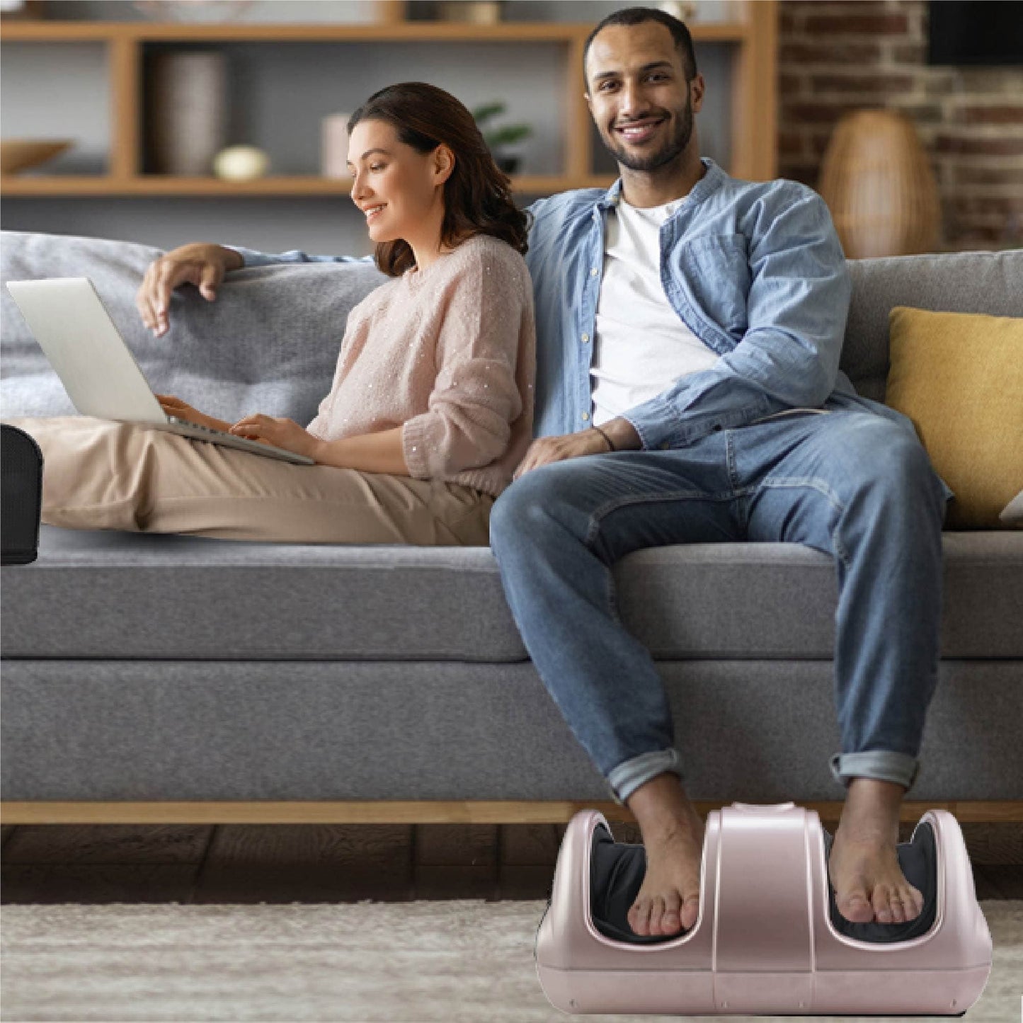 Premium Foot Massager with Remote Control – Deep Kneading and Rolling Massage for Feet, Ankles, Calves, and Legs – Pain Relief & Circulation Boost, Perfect Gift for Men, Women, Parents New Era Fashion LLc