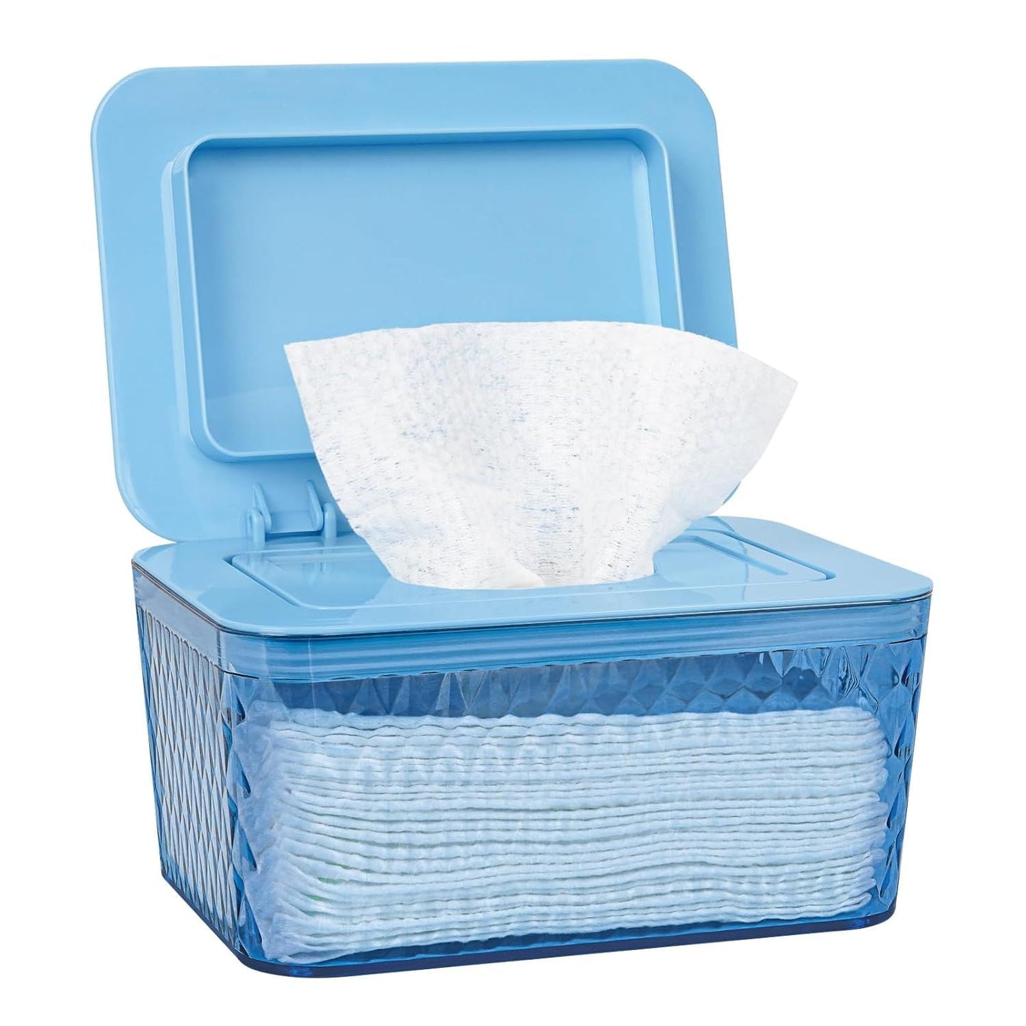 Wipes Dispenser, One-Handed Operation Wipe Holder for Baby & Adult, Seal-Designed Wipes Container for Bathroom Keep Diaper Wipes Fresh New Era Fashion LLc