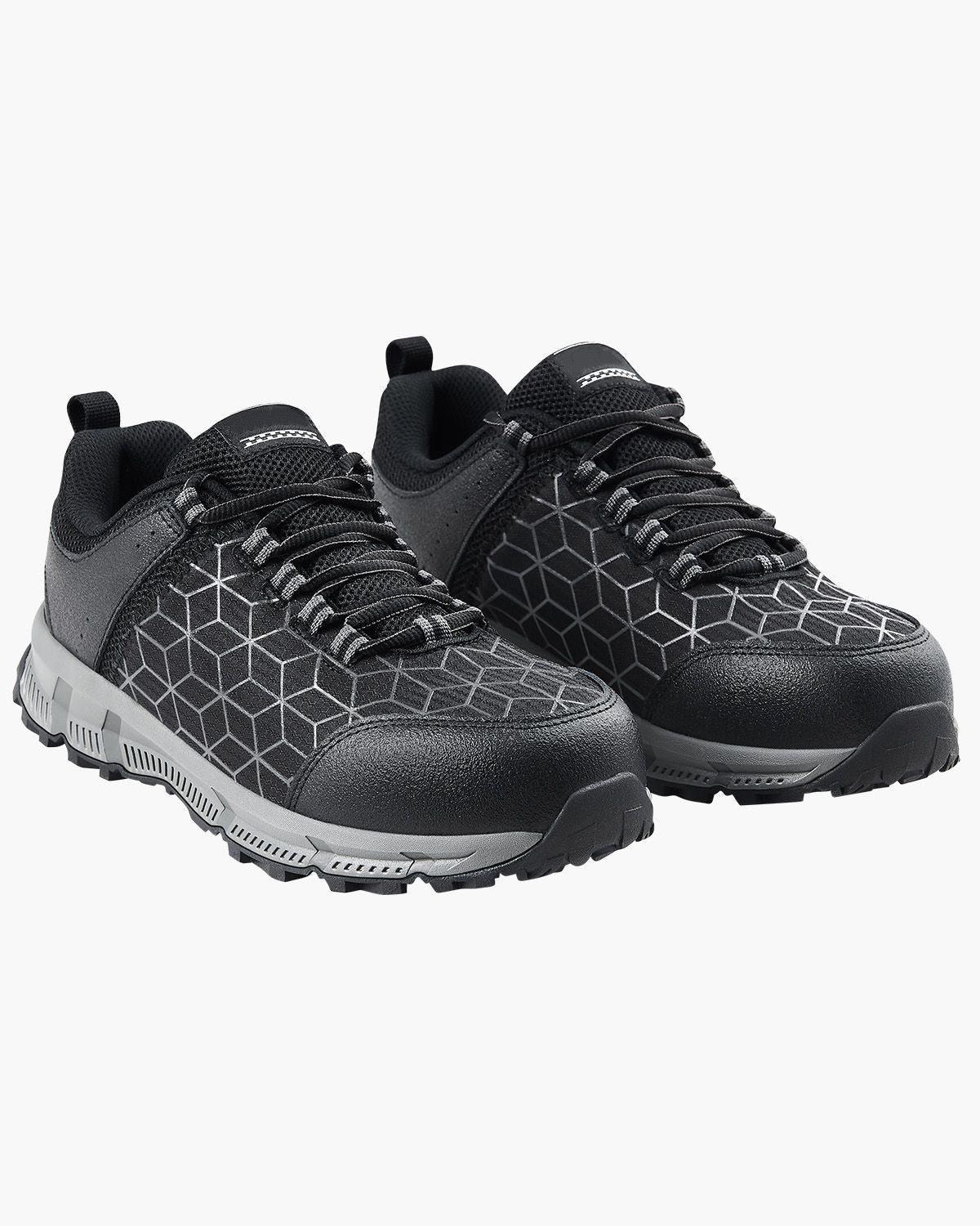 Steel Toe Shoes for Men, US Size 8.5 Wide, Men's Cushion Sport Safety Toe Athletic Work Shoe, Indestructible Safety Sneakers Lightweight,Breathable Industry Construction Work Shoes, Black New Era Fashion LLc