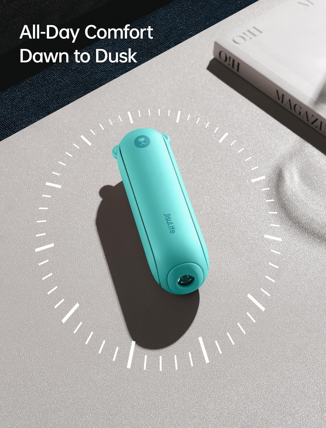Handheld Travel Fan, Upgraded Mini Portable Fan with Up to 24 Working Hours for Long-term Outdoor Cooling, Combines Power Bank and Flashlight, Used for Summer, Cruise, Concert New Era Fashion LLc