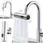 3 in 1 Large-Scale 360° Waterfall Kitchen Faucet - Touch-Controlled, Swivel Spout, Extender for Kitchen Sink, Vegetable and Fruit Washing - Zinc Alloy Construction, Chrome Finish, Contemporary Style New Era Fashion LLc