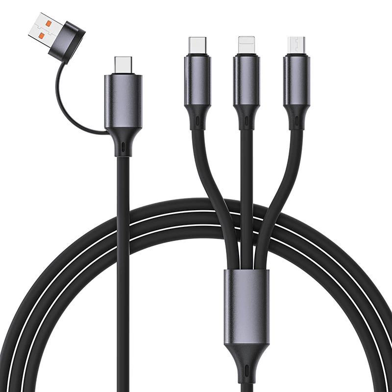3P Experts Bold Dual  4 N 1 Charging Cable New Era Fashion LLc