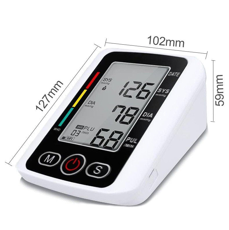 Wireless Digital Blood Pressure Monitor with LCD Display & Voice Alerts for Accurate Readings at Home New Era Fashion LLc