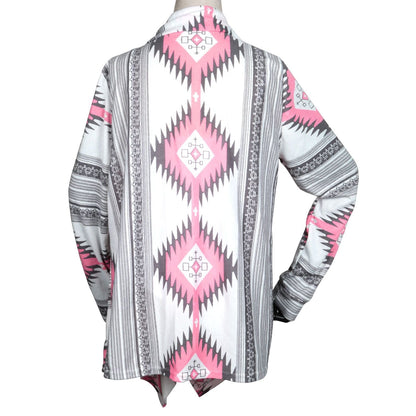 Women Open Front Cardigan Long Sleeve Shawl Neck Breathable Cardigan Well Collection New Era Fashion LLc