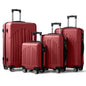FCH Curved Vertical Stripe 4-in-1 Trolley Case - Retro Red New Era Fashion LLc