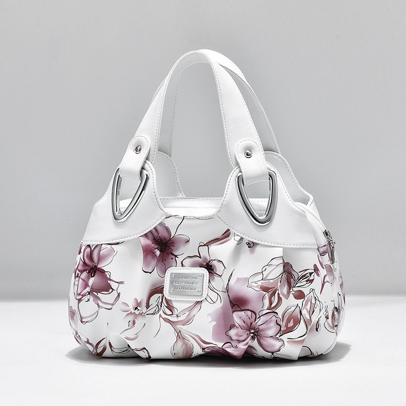 Luxury Handbags Flower Design Top-handle Ladies Handbag Women Shoulder Bags PU Leather Messenger Purse Bag Female Tote Sac Main New Era Fashion LLc