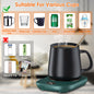 Electric Coffee Mug Warmer for Desk Auto Shut off USB Tea Milk Beverage Cup Heater Heating Plate for Office Home 3 Temperature Setting New Era Fashion LLc