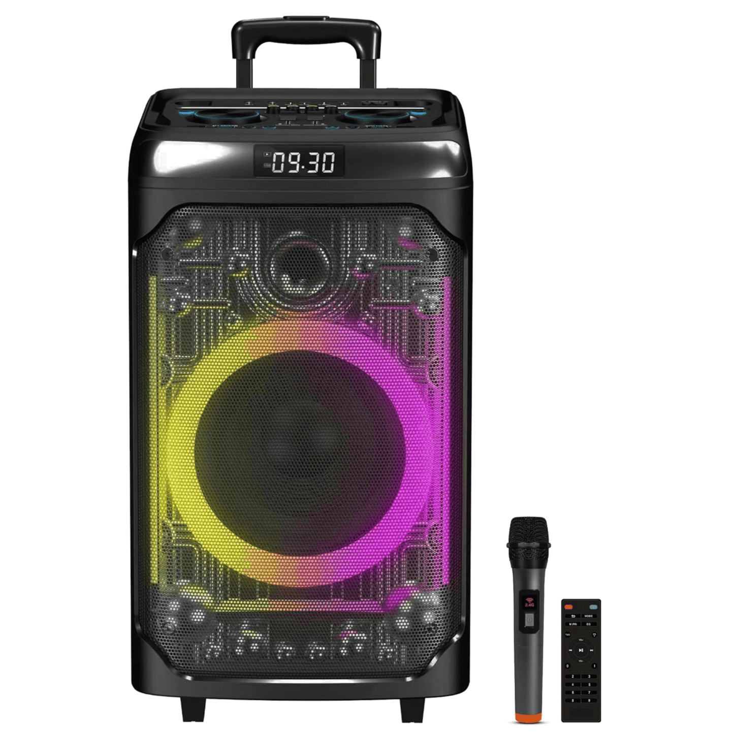 IQ Sound CYBER FLEX12 12-Inch Portable Bluetooth Party Speaker New Era Fashion LLc