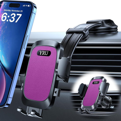 2026 Ultimate Car Phone Holder Mount Bendable & Adjustable Aluminum Arm Cell Phone Holder for Car Dashboard Windshield Phone Stand for iPhone 17 16 15 14 Pro Max Samsung Pickup Truck New Era Fashion LLc